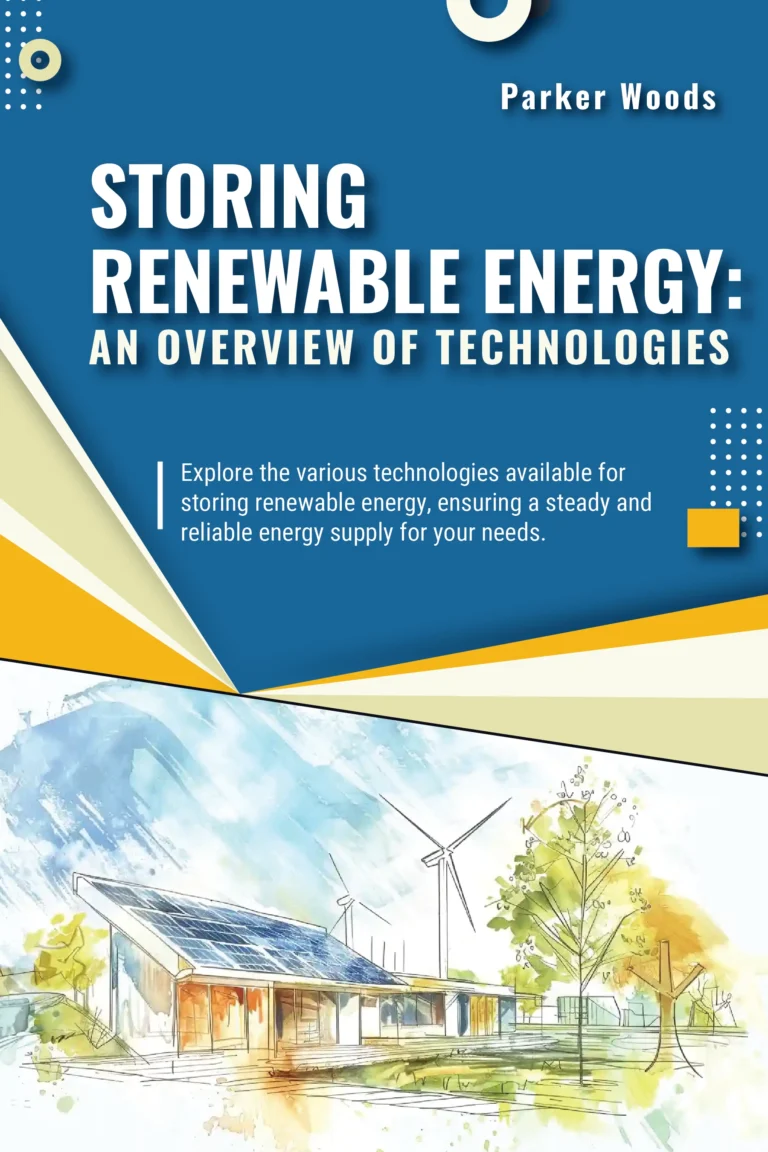 Storing Renewable Energy Book Cover