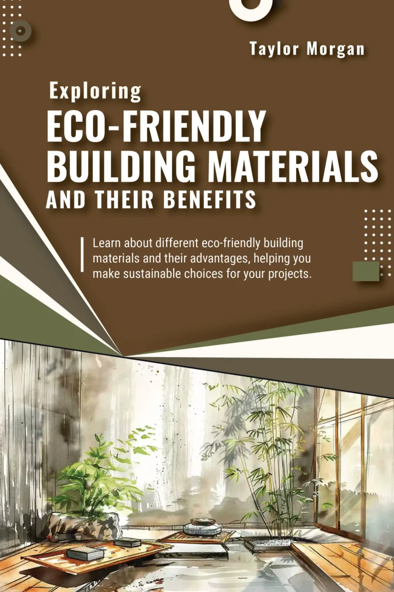 Eco-friendly building materials for sustainable construction